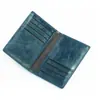 Portatarjetas de Alta Gama Personalizado Ultra Delgado Ranuras Múltiples para Tarjetas Portatarjetas Plegable Exterior de PU 80% de descuento Portatarjetas Anti-Magnético y Anti-Robo Portatarjetas de Cuero