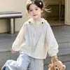 Ropa con Capucha de Protección Solar para Niñas 2026 Verano Nueva Chaqueta Infantil Elegante Ropa para la Piel Niños Talla Mediana y Grande Ropa Ligera de Protección Solar