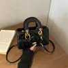 Bolso nuevo para niños con estampado de diamantes, bolso cruzado de moda para niñas, alto valor estético, bolso de mano estilo Chanel, bolso de hombro de moda de princesa