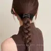 Elástico de Cabelo Plissado para Mulheres, Corda para Rabo de Cavalo Alto, Alta Elasticidade, Elástico Durável, Faixa de Cabelo, Acessório de Cabelo, Estilo Coreano, Alta Qualidade