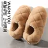 Pantuflas de Algodón Postparto para Mujer, Nuevo Estilo Invierno 2026, Ropa de Casa para Interiores, Antideslizantes, Cálidas, Zapatos de Algodón con Forro de Felpa para Mujer