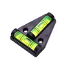 Nível de Bolha Quadrado Universal Mini com Nível de Bolha Verde e Ferramenta de Medição de Nível Magnético