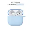 Adequado para Capa Protetora AirPods 5ª Geração, Capa de Silicone para Fone de Ouvido Apple 4ª Geração, Capa Protetora Universal para AirPods 4
