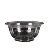 Tazón Desechable Tazón de Cristal de Aviación Cuchara Plástico Duro de Grado Alimenticio para el Hogar Tazón para Fondue Tazón para Sopa Tazón para Snacks Tazón para Salsas