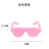 Sombrero de paja de ganso de verano de 7 pulgadas transfronterizo, camisa de manga corta a rayas, gafas de sol, juego de collares, juego de ropa de ganso para porche de escritorio