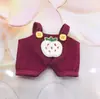 Ropa para muñecos Labubu, Primera, Segunda y Tercera Generación, Ropa para muñecos de algodón de 10 cm, Ropa para muñecos de dibujos animados, Petos y pantalones cortos