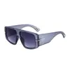 [Personalizado] Gafas de Sol Cuadradas Grandes con Montura en T Anti-UV para Mujer, Gafas de Sol de Alto Nivel Estilo Ins, Gafas de Exterior de Marca Reconocida