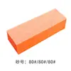Bloque pulidor de uñas de esponja de tres caras, utilizado para dar brillo, lijar y dar forma a las uñas