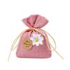 Bolsita de tela Gardenia, bolsita para armario de hogar, bolsita de aromaterapia para coche, fragancia duradera y eliminación de olores.