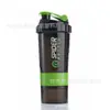 Venta al por mayor de fábrica vaso para batidos de proteína de tres capas de plástico para deportes y fitness vaso para batidos logotipo personalizado al por mayor