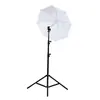 Estúdio de Transmissão ao Vivo com Guarda-chuva Folha de Alumínio Branco Prata Luz de Preenchimento para Fotografia Painel de Luz de Guarda-chuva Refletor de Guarda-chuva Titânio Luz Suave