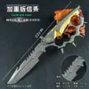 Triángulo Z Arma de Acción Modelo de Aleación Acción C-Metal Plata 22cm Arma Edición Pesada Prop de Creed