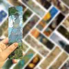 30 Famosos Libros de Pinturas del Mundo Marcadores de Libros Creativos con Esquinas Redondeadas para Marcar Novelas, Caligrafía y Pinturas; Regalos para Estudiantes y Marcadores de Recompensa.