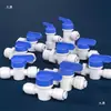 Accesorios para Purificador de Agua Válvula de Bola de Conexión Rápida de 2 Puntos Grifo de Agua Potable Válvula de Tubería de PE de 2 Puntos Interruptor de Tubería de Agua Roscada para Máquina RO de 3 Puntos