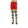 Medias Rayadas de Halloween Medias Rayadas para Cosplay Medias de una Pieza Rayadas para Juego de Rol Infantil