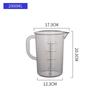 Copo de medição de plástico acrílico para pc com escala resistente a altas temperaturas 20003000ml5000ml leite chá loja especial grande capacidade