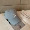 Gorra de béisbol con letras de Los Ángeles para mujer, de estilo coreano, suave y con parte superior informal, para primavera y verano
