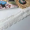 13cm Algodón Bordado Encaje Accesorios Dobladillo de Falda Puños Algodón Lo Paraguas Hecho a Mano Material de Bricolaje Venta al por Mayor