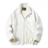 Otoño e invierno transfronterizo Nueva chaqueta de forro polar gruesa de terciopelo Teddy para hombre chaqueta de forro polar con relleno de algodón chaqueta de lana de cordero para hombre