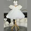 2025 Nuevo Vestido de Presentación de Piano para Niñas Vestido de Dama de Boda Vestido de Princesa para Niñas Pequeñas Disfraz de Presentación para Niños