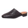 Novas Pantufas Baotou Femininas Antiderrapantes Tamanho Grande Sapatos Explosões Transfronteiriças Europeias e Americanas AliExpress Sandálias Rasteiras Douradas para Mulheres