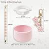 Tapa de Silicona Personalizada para Taza Tapa para Vaso de Agua Owala Cuerda de Bolso Cadena de Flor para Taza Colgante Trenzado Accesorios de Montaje Venta al por Mayor