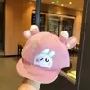 Boné de Pato à Prova de Vento e Quente para Bebê Primavera e Outono Fofo Super Fofo Aba Macia Meninos e Meninas Boné de Baseball para Bebê
