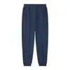 Pantalones Casuales Ajustados Personalizados de 300g para Viajes Urbanos, Pantalones Jogger Suaves de Color Sólido Unisex para Ventas Transfronterizas