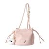 Bolsa Pequena de Alto Padrão com Alça de Ombro para Mulheres Nova Moda Primavera 2024 Bolsa de Ombro Transversal Comércio Exterior Bolsa Transversal de Cabelo