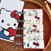 Calcetines Finos de Verano Dulces Estilo Japonés Gato Kt Niña Linda Cómodos Transpirables Calcetines de Media Caña para Niños para Uso al Aire Libre
