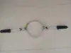 Conector Grampo de Cabo de Fibra Óptica Autossuportado Tipo Figure-Eight Gancho Flor de Ameixa Grampo de Cabo Resistente à Tensão de Plástico Preto Grampo de Cabo em Forma de Cunha
