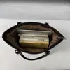 Bolso de mano simple para mujer, bolso de hombro de gran capacidad a la moda para ir al trabajo, bolso tejido para mujer, bolso de mano diario para dama