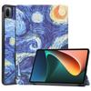 Adecuado para 2021 Xiaomi Tablet 5 Cubierta Protectora Plegable al 30% 5ª Generación Xiaomi 5Pro Carcasa Protectora 5G Pintada 11 Pulgadas