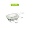 Fiambrera de acero inoxidable 304 sellada con tapa, para refrigerador, rectangular y especial.