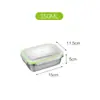 Caja de Acero Inoxidable 304 para Conservar Frescura Transfronteriza, Lonchera, Caja Sellada de Refrigeración para Refrigerador, Caja de Almacenamiento Congelado, Caja de Almacenamiento de Frutas con Tapa
