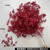 Arte Floral para Casamento Flor Vermelha Material de Fundo Decoração Ikebana Rosa Eucalipto Arranjo para Sala de Estar Interna