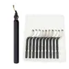 RB1000 raspador de rebarbação aparador de borda aparador de borda de metal manual para borda de resíduo rebarba plástico metal aparagem