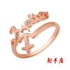 Anillo de doce constelaciones anillo de plata s925 anillo abierto para dedo meñique índice de mujer anillo para regalo de cumpleaños de novias