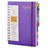Planificador Amazon 2027-28 Cubierta Completa de Papel en Inglés Cuaderno de Espiral de 18 Meses con Tapa Lateral