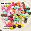 Botones Lindos de Abalorios para Manualidades, Trébol de Cuatro Hojas, Cuentas de Nube, Cadena para Teléfono, Colgante para Llavero, Materiales para Accesorios DIY, Agujero Recto