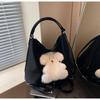 Bolsa Tote Casual Transfronteriza para Mujer, Gran Capacidad, Nuevo 2026 Otoño e Invierno Versátil Bolso de Tres Maneras, Hombro Único, Cruzado y Mochila