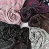 Bufanda Larga Jacquard Paisley con Borlas de Estilo Bohemio Étnico de Lujo Ligero de Nuevo Estilo con Bordado Estilo Chino para Salir
