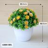 Planta de Simulação Hongyun Vaso Bola de Grama Bonsai Árvore Pequena Enfeites de Flores Decorativas para Casa Criativo Mini Bola Sakura Bola de Neve