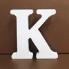 Adornos de madera blanca con letras y números ingleses decoración para el hogar bodas accesorios para fotografía suministro directo de fábrica en stock