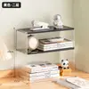 Prateleira de Armazenamento, Prateleira Fofa de Organização para Casa, Prateleira de Barra, Suporte de Copos Qihang Multicamadas, Prateleira de Armazenamento para Copos de Mesa, Suporte de Copos de Acrílico