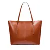 Bolsa Retrô de Couro Europeia e Americana Bolsa Feminina 2026 Nova Bolsa Tote Versátil para o Dia a Dia Bolsa de Mão Ombro Feminina