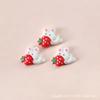 Bonito macaron cor cesta de armazenamento portátil cor-de-rosa menina coração adesivos papelaria sundries joias cesta de armazenamento de desktop