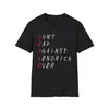 Camiseta de Manga Corta Estampada Transfronteriza Verano Estilo Americano Holgada Cuello Redondo