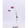 Salón de belleza lámpara eléctrica de calor para hornear tubo telescópico doble cabezal ajustable libremente elevación ajuste manual de temperatura con polea lámpara de hornear venta al por mayor