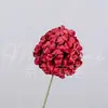 Arranjo de Flores Artificiais de Hortênsia Pirulito de Haste Única para Decoração de Sala de Estar, Atacado de Fábrica Decoração de Casamento